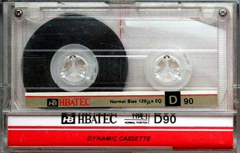 Compact Cassette Hbatec 90 Type I Normal Worldwide