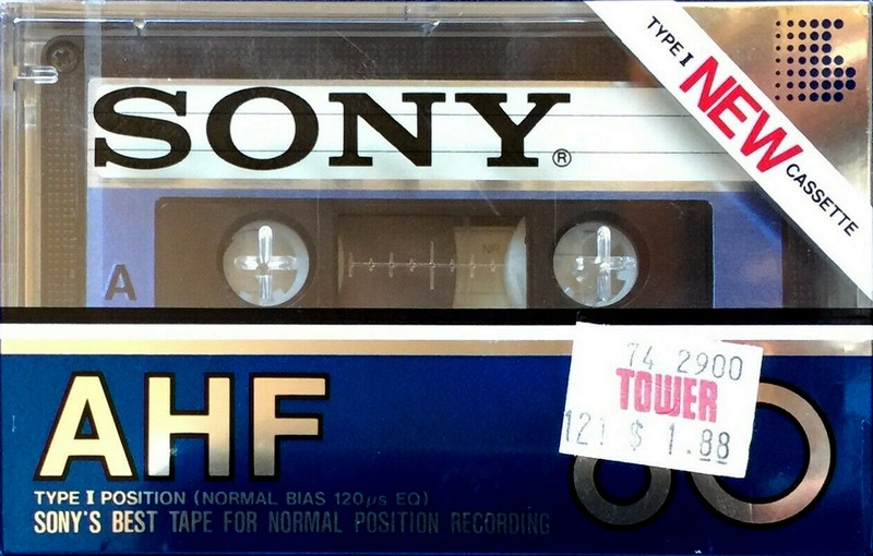 Compact Cassette: Sony  - AHF 60