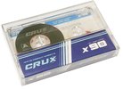 Compact Cassette CRUX X 90 "transparent" Type I Normal 2021 Worldwide