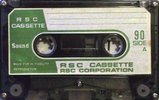 Compact Cassette Sound 90 "RSC Corporation" Type I Normal Japan