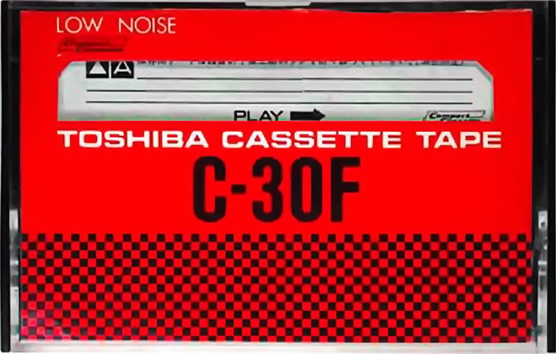 Compact Cassette Toshiba F 30 Type I Normal 1973 Japan
