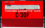 Compact Cassette Toshiba F 30 Type I Normal 1973 Japan