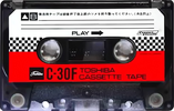 Compact Cassette Toshiba F 30 Type I Normal 1973 Japan