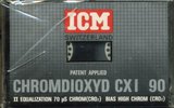 Compact Cassette ICM CX I 90 Type II Chrome 1979 Europe