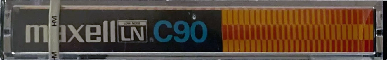 Compact Cassette Maxell LN 90 Type I Normal 1972 Worldwide