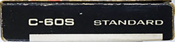 Compact Cassette Standard 60 Demonstration Tape 1969 Japan