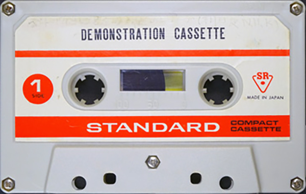 Compact Cassette Standard 60 Demonstration Tape 1969 Japan