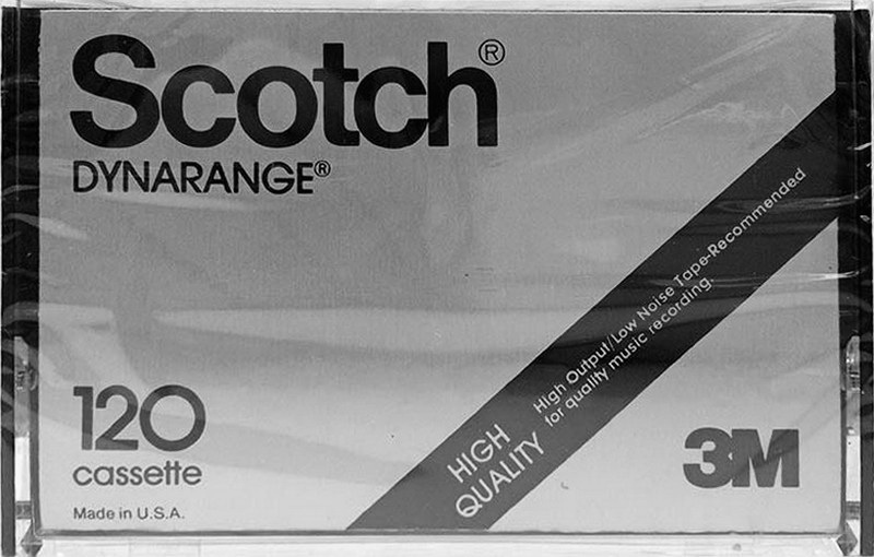 Compact Cassette Scotch Dynarange 120 Type I Normal 1981 Europe