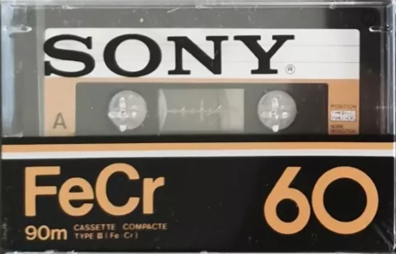 Compact Cassette: Sony  - FeCr 60