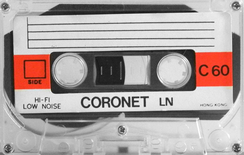 Compact Cassette Coronet 60 Type I Normal Hong Kong