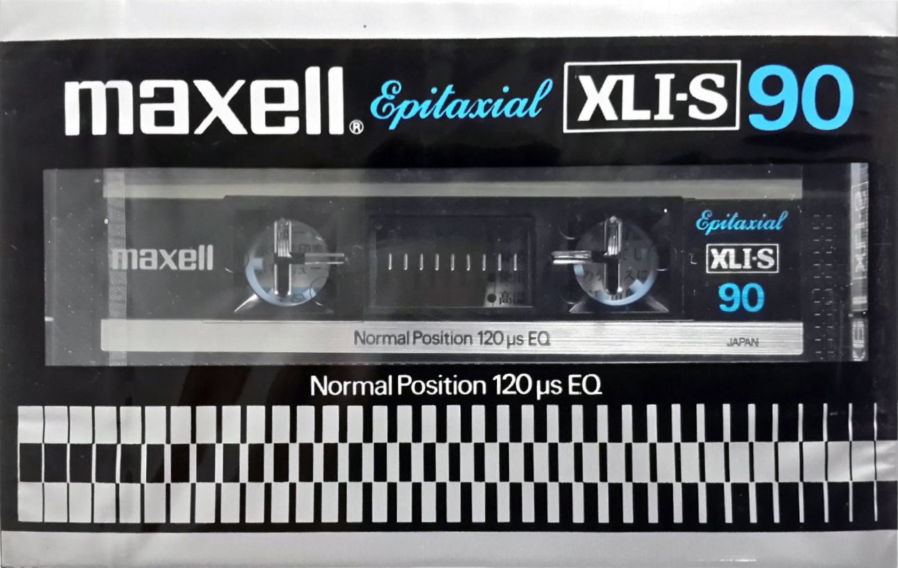 Compact Cassette Maxell XLI-S 90 Type I Normal 1980 Japan