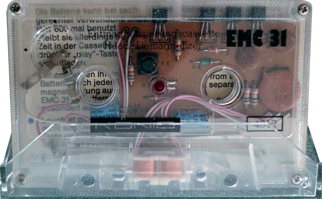 Compact Cassette Konig "EMC 31" Head Demagnetiser Unknown Country