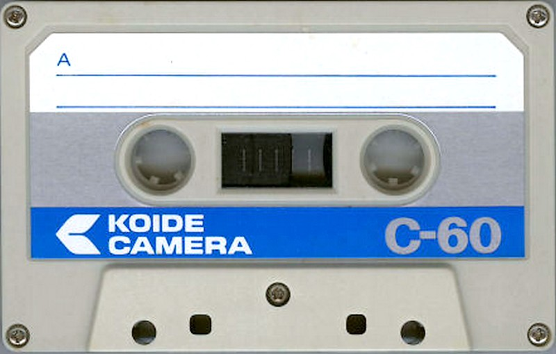 Compact Cassette Koide Camera 60 Type I Normal 1980 Japan
