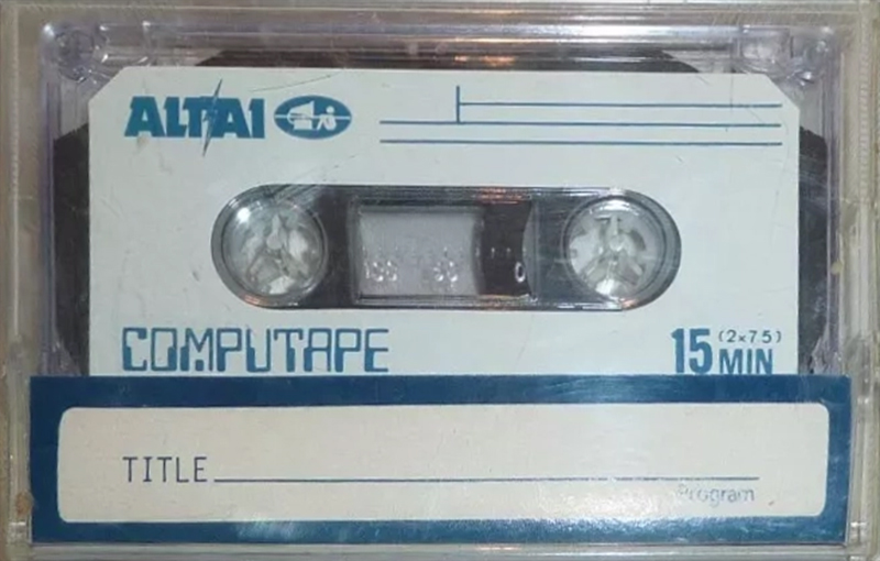 Compact Cassette Altai 15 "Computape" Computer Cassette China