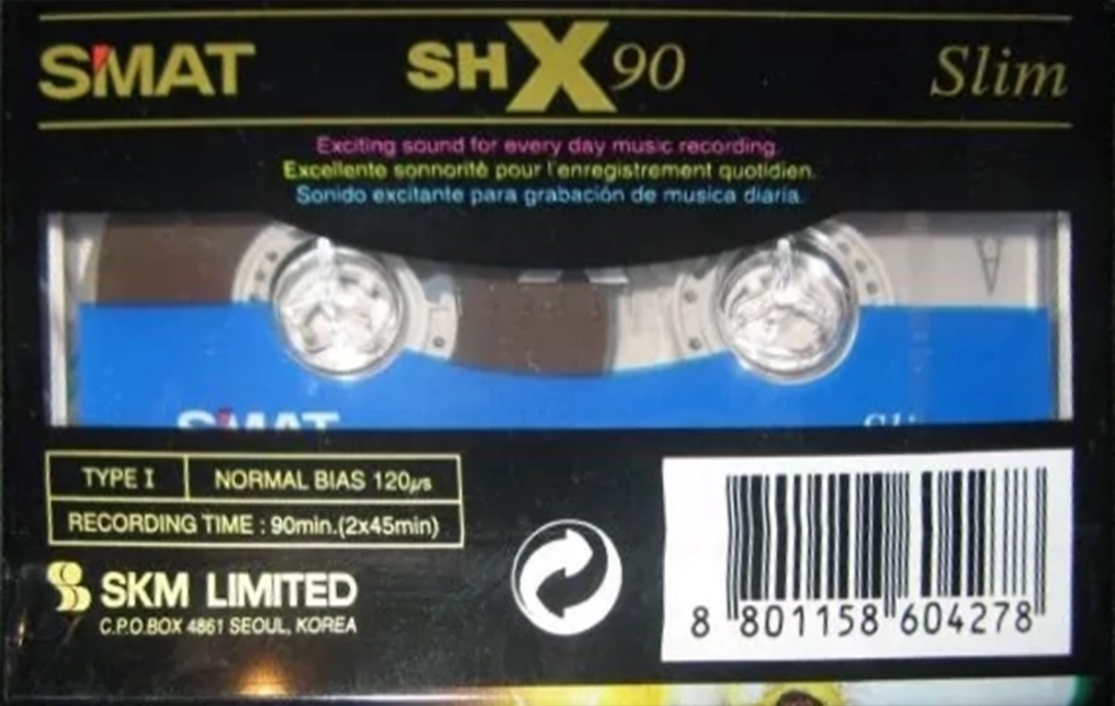 Compact Cassette Smat SH X 90 Type I Normal 2005 Europe