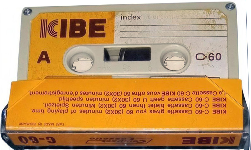 Compact Cassette Kibe 60 Type I Normal Europe