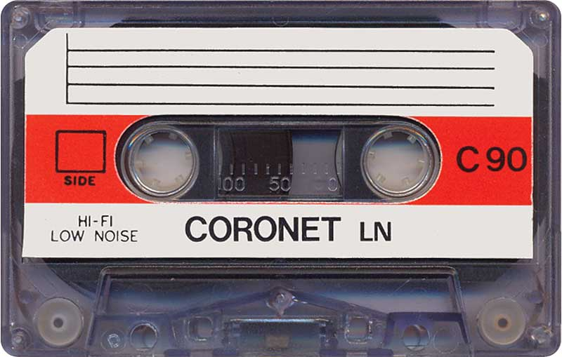 Compact Cassette Coronet 90 Type I Normal Hong Kong