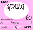Compact Cassette Smat Young 60 Type I Normal 1987 South Korea