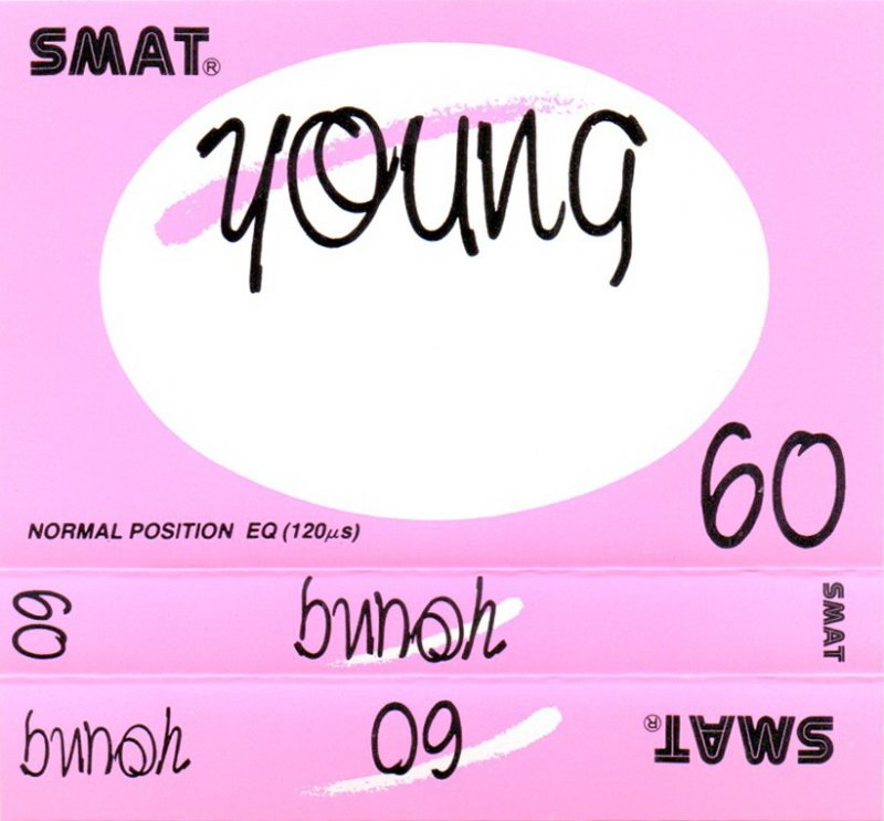 Compact Cassette: Sunkyong Magnetic Limited (SKM) Smat - Young 60