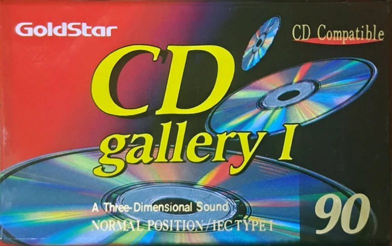 Compact Cassette Goldstar CD Gallery 90 Type I Normal 1994 Canada
