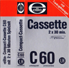 Compact Cassette Elite LH 60 Type I Normal 1976 Germany