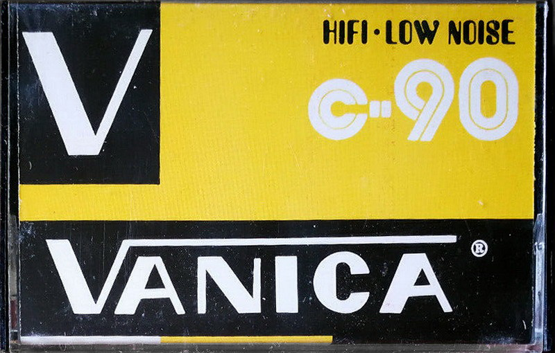 Compact Cassette Vanica 90 Type I Normal 1976 Hong Kong