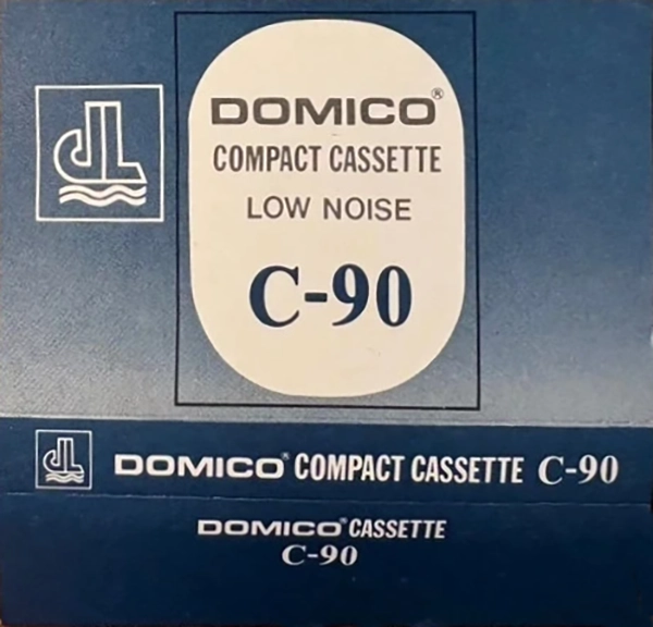 Compact Cassette Domico 90 Type I Normal Hong Kong