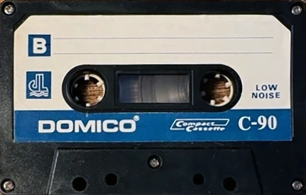 Compact Cassette Domico 90 Type I Normal Hong Kong