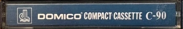 Compact Cassette Domico 90 Type I Normal Hong Kong