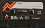 Compact Cassette iet TriStar 60 Type I Normal Unknown Country
