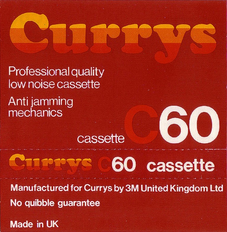 Compact Cassette:  Currys -  60