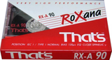 Compact Cassette Thats RX-A Roxana 90 Type I Normal 1993 Europe