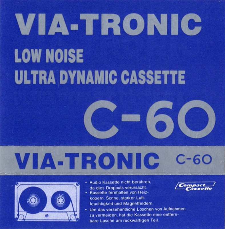 Compact Cassette:  Via-Tronic -  60