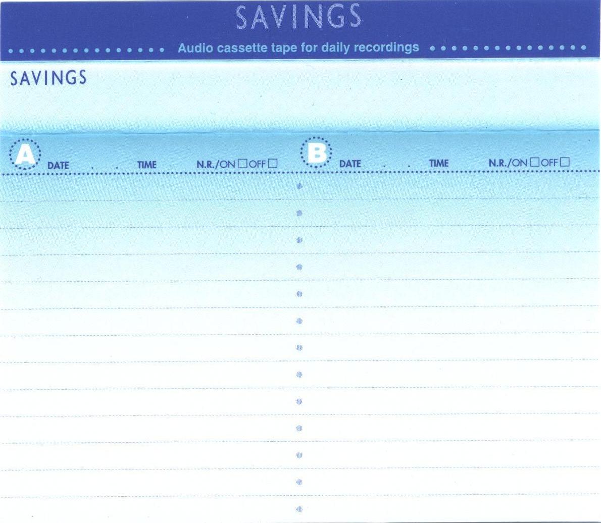 5 pack Daiei Savings 10 "C-10SVN 5P" Type I Normal 1997 Japan