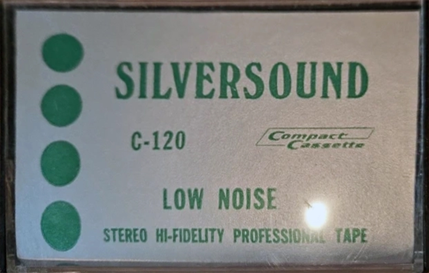 Compact Cassette Silver Sound 120 Type I Normal USA
