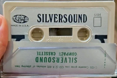 Compact Cassette Silver Sound 120 Type I Normal USA