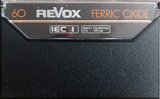 Compact Cassette Revox 60 "Ferric Oxide" Type I Normal 1984 Europe