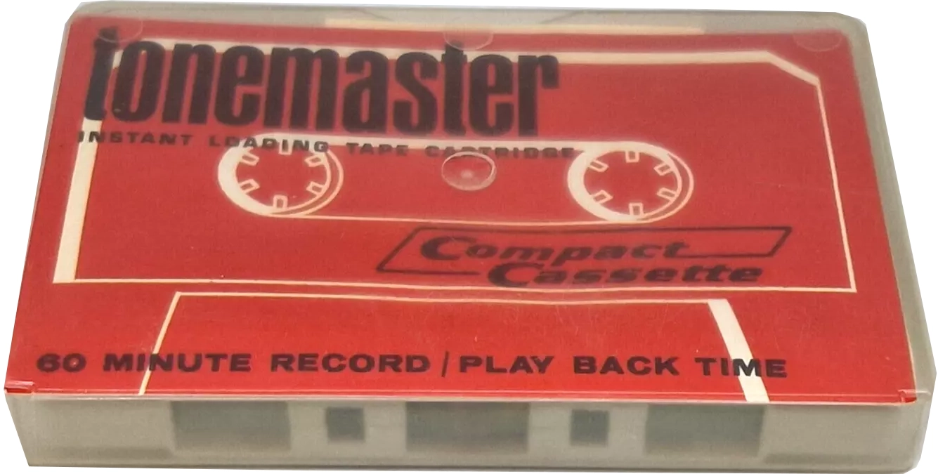 Compact Cassette ToneMaster 60 "Instant loading tape cartridge" Type I Normal USA