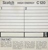 Compact Cassette Scotch High Energy 120 Type I Normal 1975 Europe