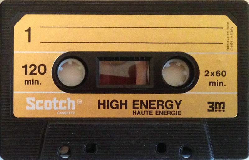 Compact Cassette Scotch High Energy 120 Type I Normal 1975 Europe