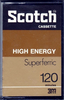 Compact Cassette Scotch High Energy 120 Type I Normal 1975 Europe