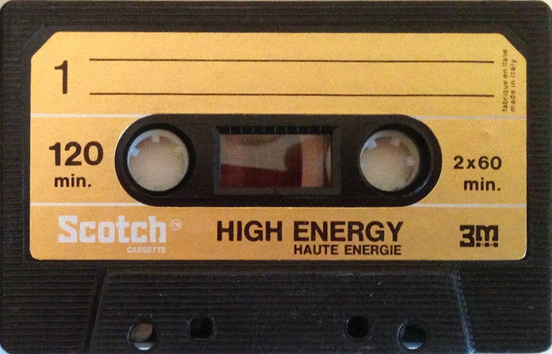 Compact Cassette: 3M Scotch - High Energy 120