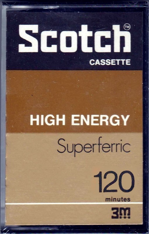 Compact Cassette: 3M Scotch - High Energy 120