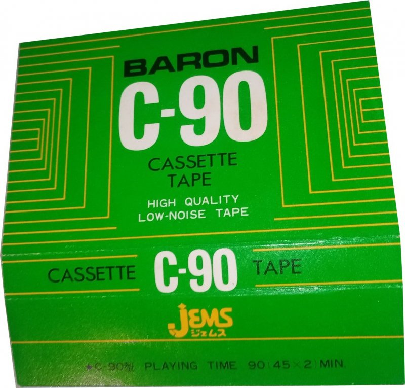 Compact Cassette Baron 90 Type I Normal 1978 Japan