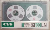 Compact Cassette CVS EGF LN 60 Type I Normal 1985 Japan
