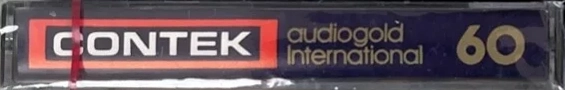 Compact Cassette Contek HE 60 Type I Normal 1979 Europe