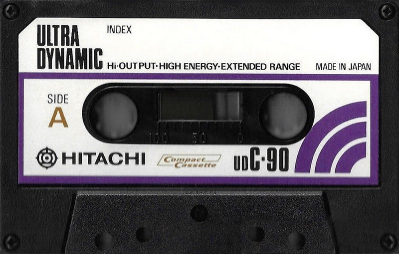 Compact Cassette Hitachi UD 90 Type I Normal 1972 Japan