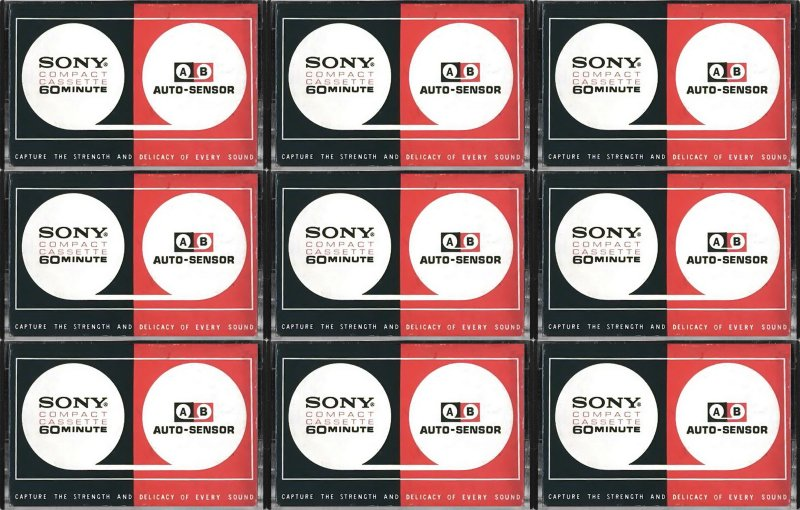 Compact Cassette: Sony  - Auto-Sensor 60