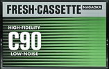 Compact Cassette Nagaoka Fresh 90 Type I Normal 1974 Japan