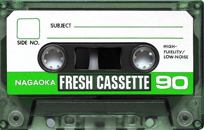 Compact Cassette Nagaoka Fresh 90 Type I Normal 1974 Japan